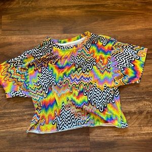 Jen Stark Cropped Tee